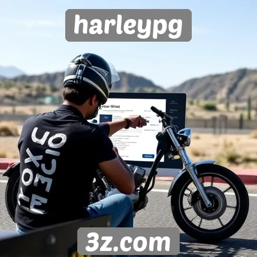 Avaliação da interface do usuário do site harleypg